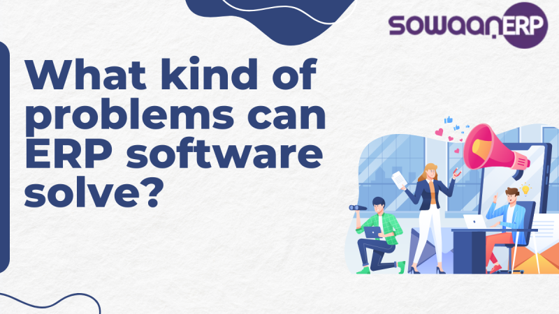 Solve your business problems with the powerful ERP Software
